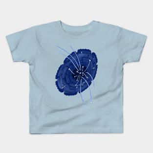 Blue flower Kids T-Shirt